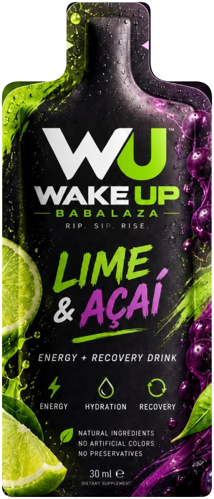 Wake Up Babalaza Lime and Acai sachet